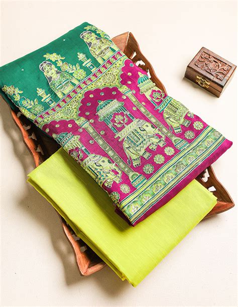 Tissue silk embroidery – Fabloein