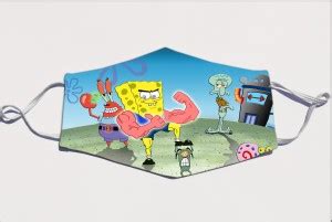 Porwal's Porwal’s SpongeBob SquarePants Showing biceps printed face ...