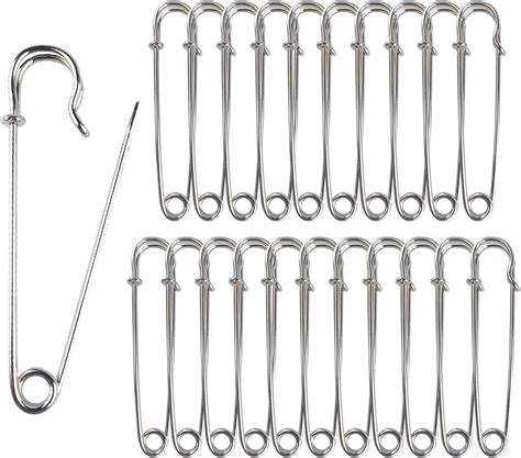 Amazon.com: Safety Pins Extra Large Heavy Duty - YiwerDer 22PCS 3Inch ...