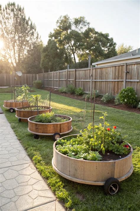 16+ Creative Circular Raised Garden Bed Ideas