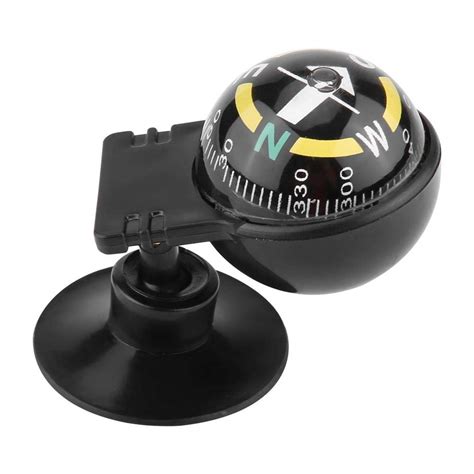 Buy Dashboard Compass, Portable Self-Adhesive Compact Plastic Direction ...