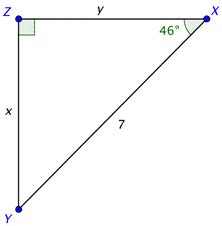 Image result for Example of Right Triangle Trigonometry