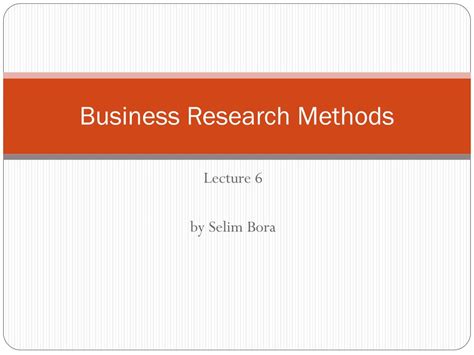 Image result for Business Research Methods Mella Tutorial