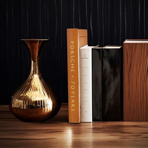 Porsche 70 Years - Personalized Leather Bound Coffee Table Book ...
