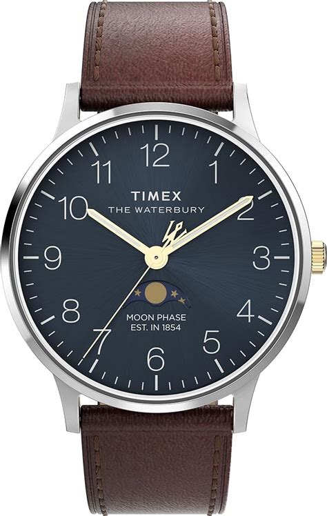 TIMEX Waterbury Men Blue Round Dial Analog Watch - TW2W75600UJ - Price ...