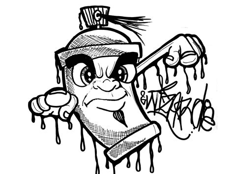 Spray Paint Sketch at PaintingValley.com | Explore collection of Spray ...