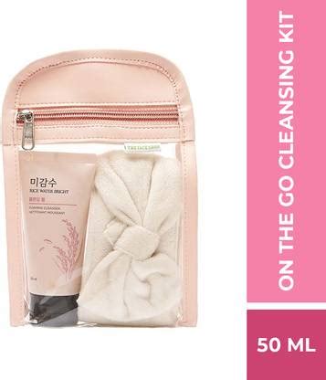 The Face Shop Rice Water Bright Foaming Cleanser, for glowing skin ...