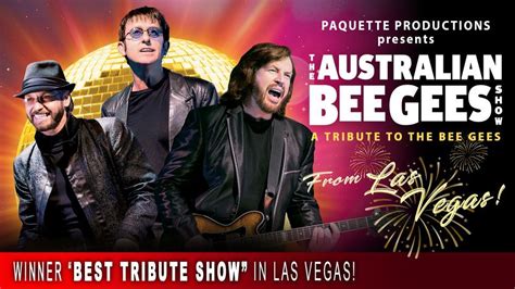The Australian Bee Gees Show - A Tribute to the Bee Gees, Sagebrush ...
