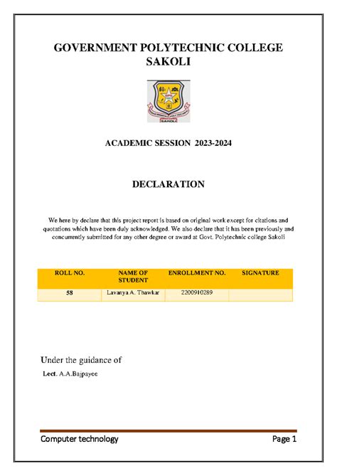 Tax Calculator microproject - GOVERNMENT POLYTECHNIC COLLEGE SAKOLI ...