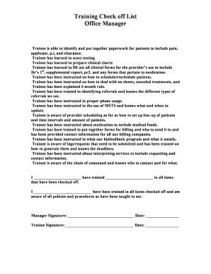 Image result for Project Management Training Check Off List