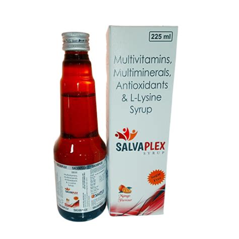 Salvaplex - Multivitamins, Multiminerals, Antioxidants & L-Lysine Syrup ...