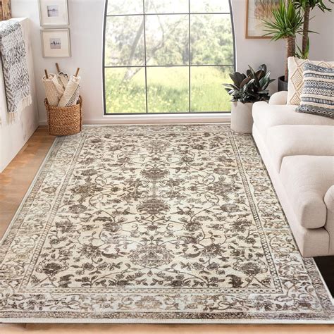 Amazon.com: KILOCOCO Living Room Rug 5x7 Area Rug Washable Rug Vintage ...