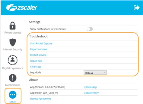 zscaler app is not opening