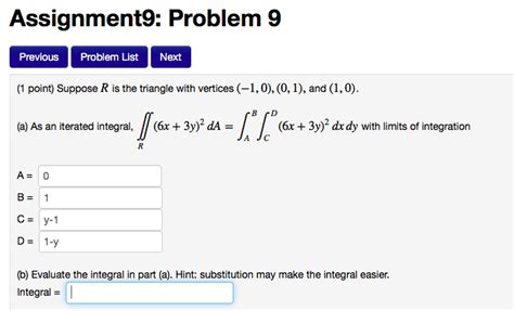 Let T be the triangular region with vertices (1,0,0), | Chegg.com