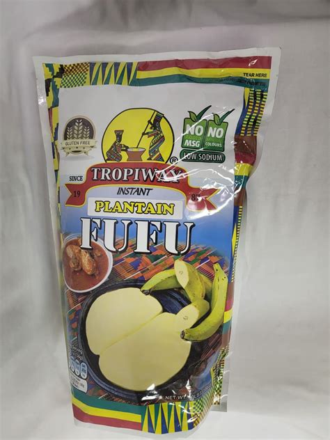 Plantain Fufu Flour By Tropiway 10 Lbs 160 Ounces | Desertcart INDIA
