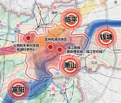 杭州市市区地图,杭州市主城区地图 - 伤感说说吧