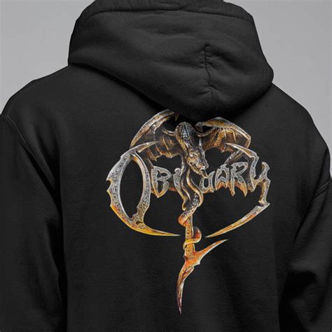 Obituary Band Hoodie, Obituary Artwork Hooded Sweatshirt, Death Metal ...