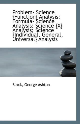 Amazon.in: Buy Problem- Science {Function} Analysis: Formula- Science ...