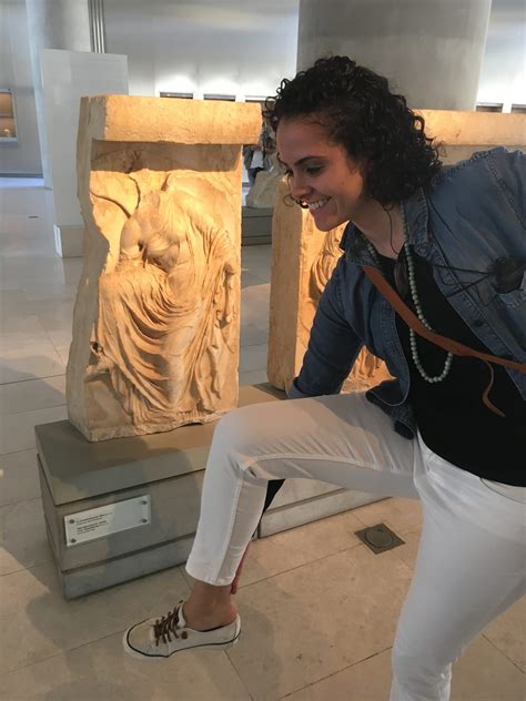 #35. Victory adjusting her sandal, Temple of Athena Nike. Acropolis ...