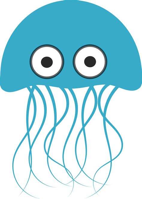 Blue jellyfish clipart 19 free Cliparts | Download images on Clipground ...