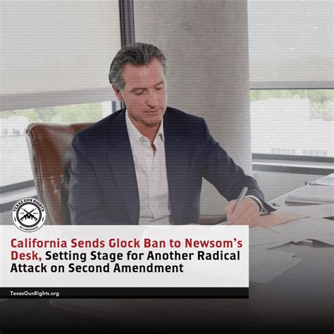 California Sends Glock Ban to Newsom’s Desk, Setting Stage for Another ...