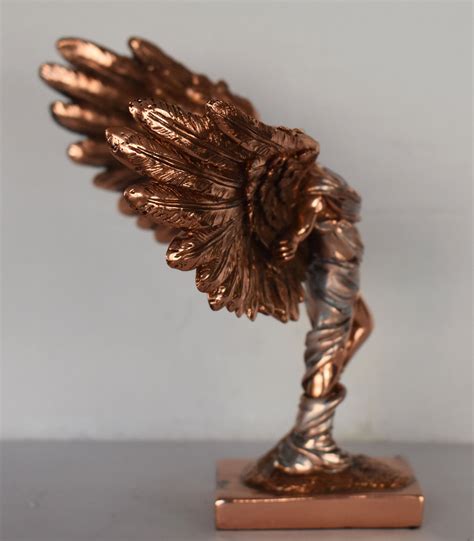 Icarus Son of Daedalus Escape From Crete With Wings From - Etsy