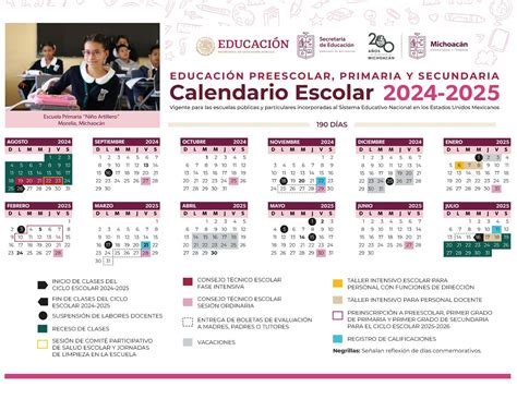 Conoce el calendario oficial de la SEP para el ciclo escolar 2024-2025 ...