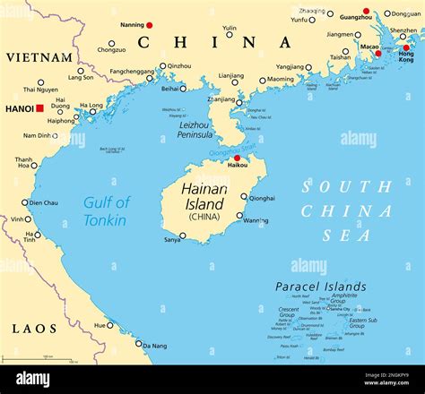 Hainan East Asia Map UPSC & PCS NOTES على X: " Gulf Of Tonkin