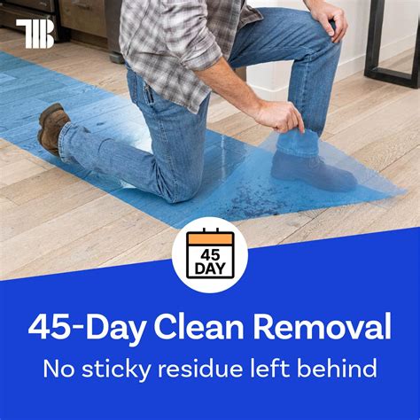 Snapklik.com : Floor Protection Film, 36" X 200, Made In USA, Blue Self ...