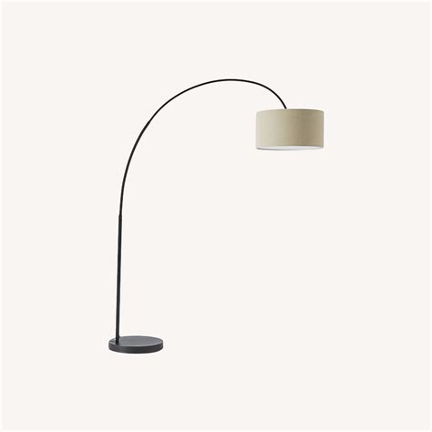 West Elm Overarching Floor Lamp V2 Antique Bronze - AptDeco