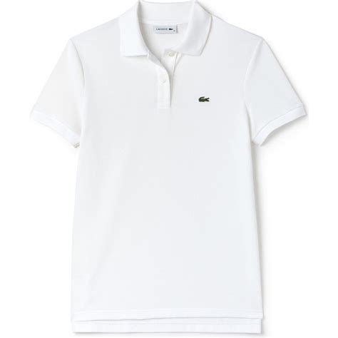 Lacoste Classic Fit Women's Polo Shirt White – Sportique