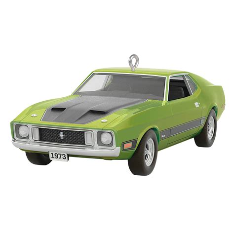 2023 Classic American Cars #33rd, 1973 Ford Mustang Mach 1 Hallmark Christmas Ornament - Hooked ...