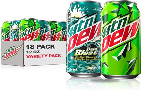 Amazon.com: Mountain Dew Kickstart, Orange Citrus, 92mg Caffeine ...