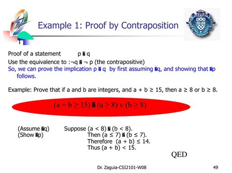 PPT - CSI 2101 / Rules of Inference ( §1.5) PowerPoint Presentation ...