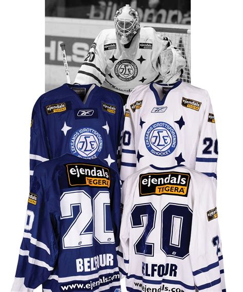 Lot Detail - Ed Belfour's 2007-08 Swedish Hockey League Leksands IF ...