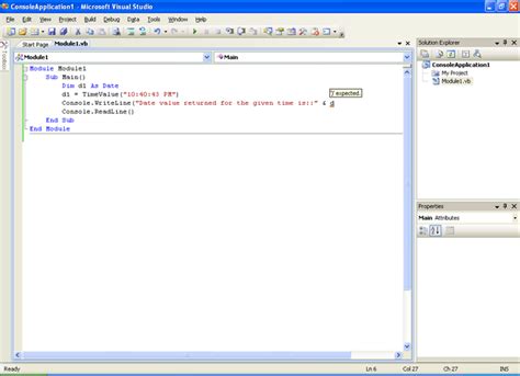 Debugging Code in VB.NET 的图像结果