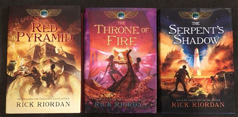 Buy Kane Chronicles 3 Book Hardcover Set includes: The Throne of Fire ...