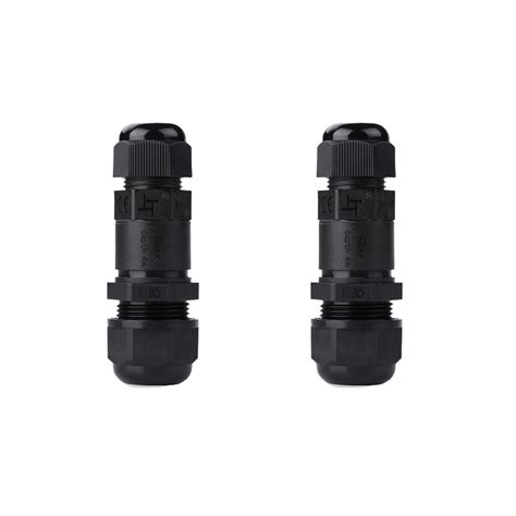 TAODAN 2PCS Waterproof Junction Box Connector Junction Box Outdoor ...