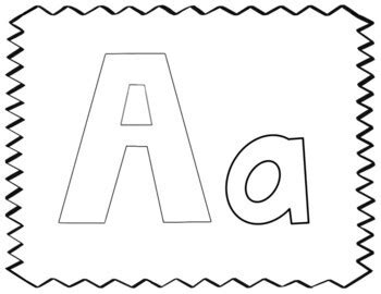 Letter Recognition Mats by Ms Seiden Creates | TPT