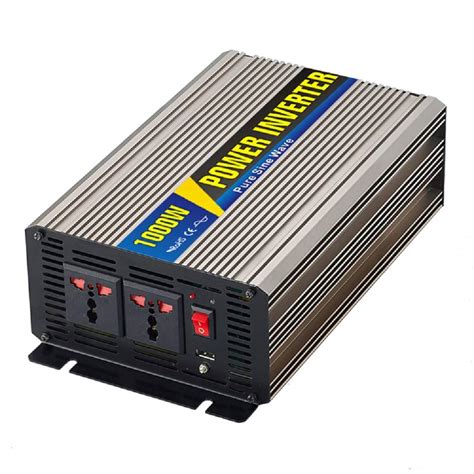 Buy Pure Sine Wave Inverter 1000W converts 12V DC to 220V AC with 50 ...