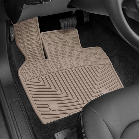 WeatherTech® W404TN - All-Weather 1st Row Tan Floor Mats