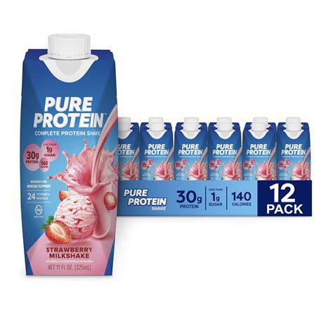 Pure Protein Strawberry Protein Shake
