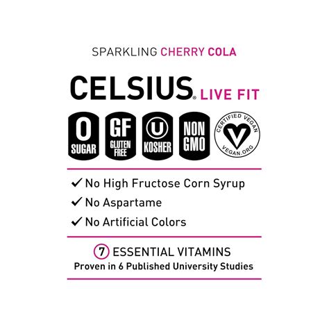 CELSIUS Sparkling Kiwi Strawberry, Sugar Free Energy Drink, 12 Fl Oz ...