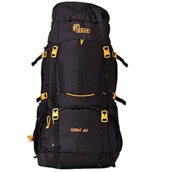 Buy F Gear Terra Black 80L Rucksack at Amazon.in