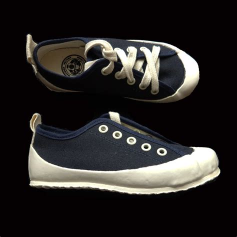 KIDS MARINE DECK SHOE - NAVY/ECRU - North Sea Clothing