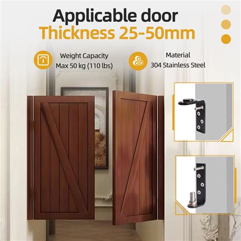 Wide Heavy Duty Swing Door Hinges Brass Offset Swing Clear Door Hinges