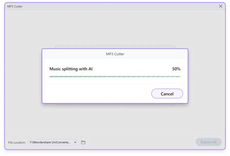 UniConverter Music Cutter | Cut Audio Files with AI
