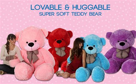 Buy ARVEL 3 Feet/ 91cm Skin Friendly 3 Feet Red Super Soft Lovable ...