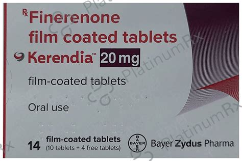 Kerendia 20mg Tablet 14s: View Uses, Side Effects, Price and Substitute ...