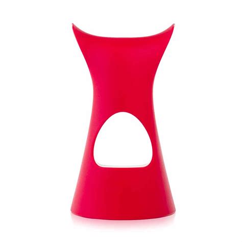 Modern design garden / indoor high stool Slide Koncord, made in Italy